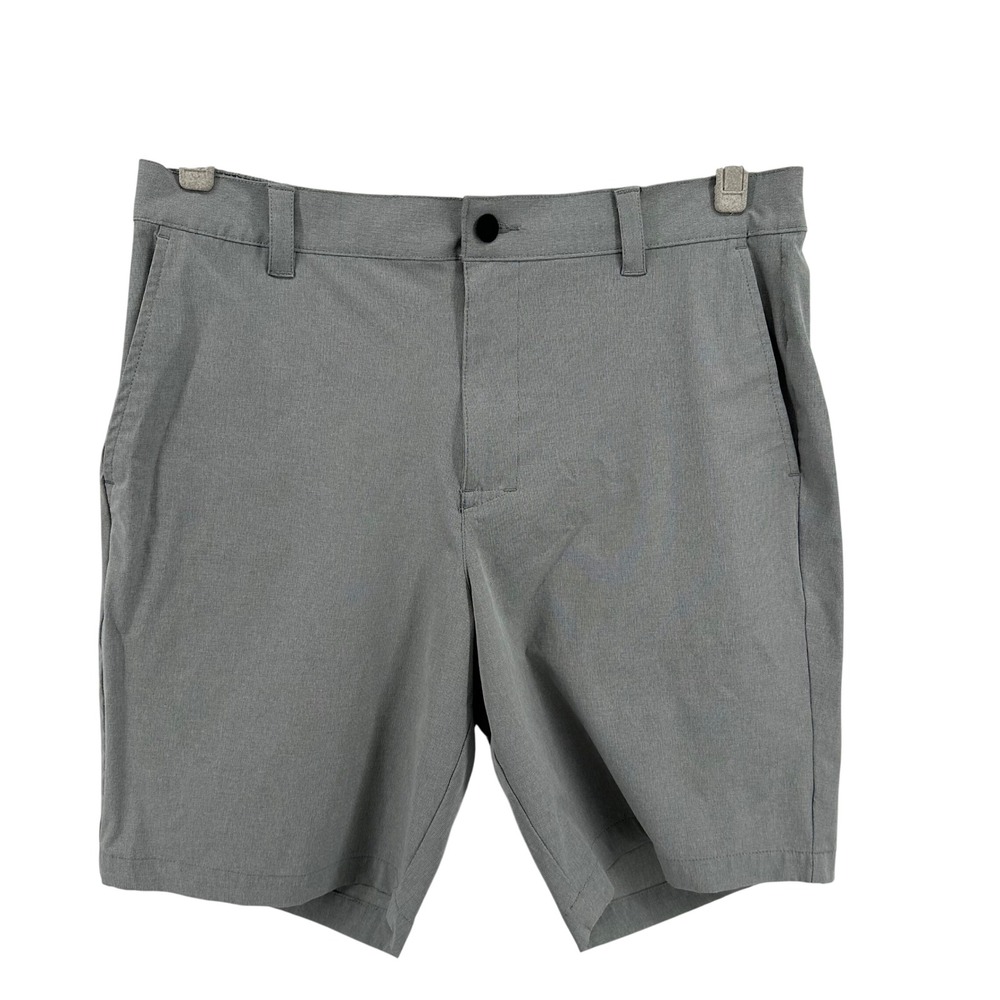 Banana Republic Shorts Mens 36 Gray Performance Golf‎ Stretch Casual
